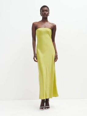 Reformation Joana Silk Dress